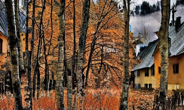 Leština – autumn