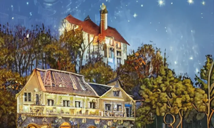 Ledeč nad Sázavou – noc