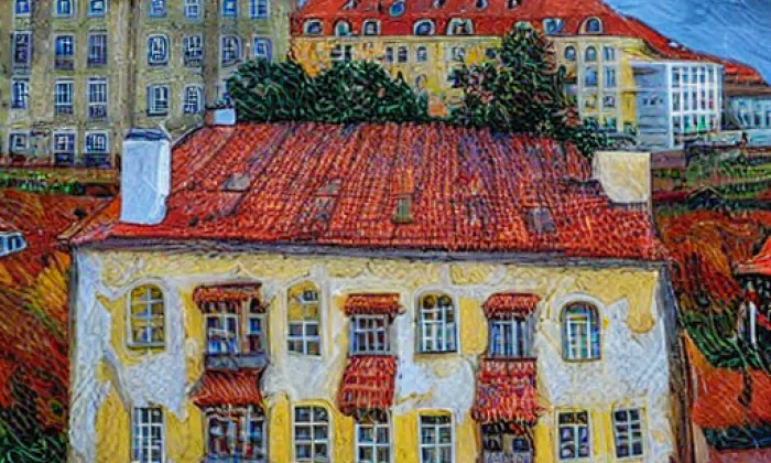 Ledebourský palác v Praze – autumn