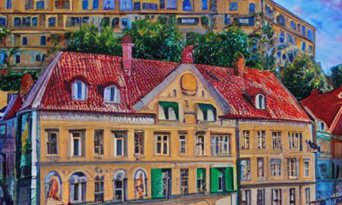 Ledebourský palác v Praze – summer