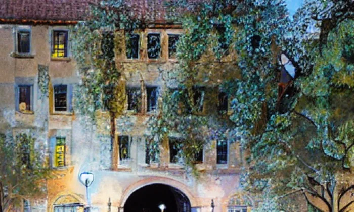 Letenský tunel – noc