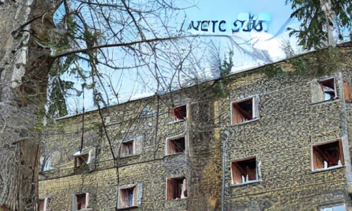 letohrádek Belveder s kaplí svatého Jana Křtitele na Vysoké – winter
