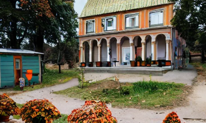 Letohrádek královny Anny – autumn