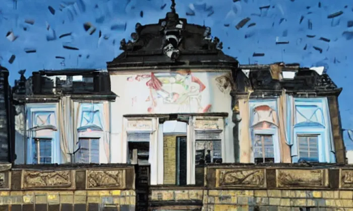Letohrádek Mitrovských – noc