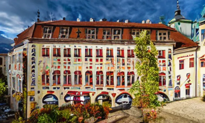 Liberecký zámek – autumn