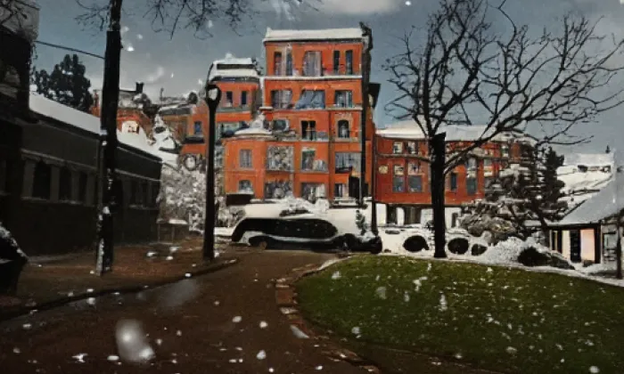 Lidkovice – winter