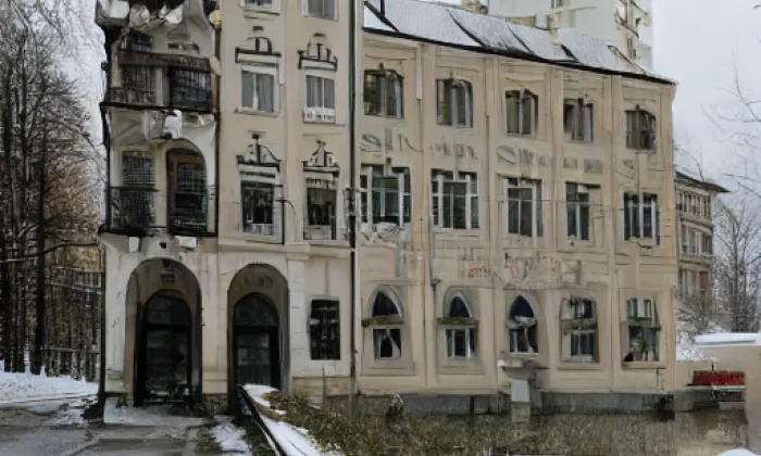 Lidový dům (Litomyšl-Město) – zima