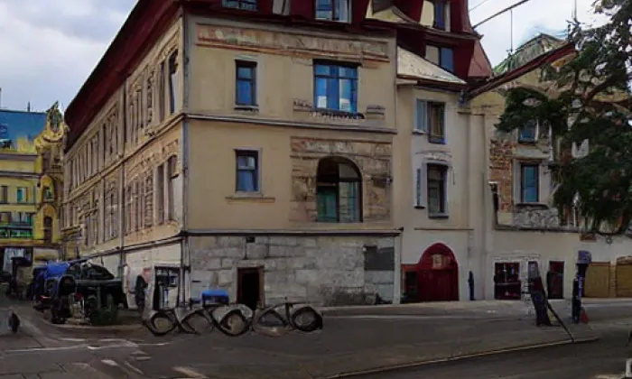Lidový dům (Stará Role) – zima