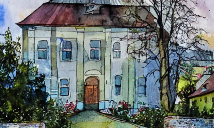 Litultovice – akvarel