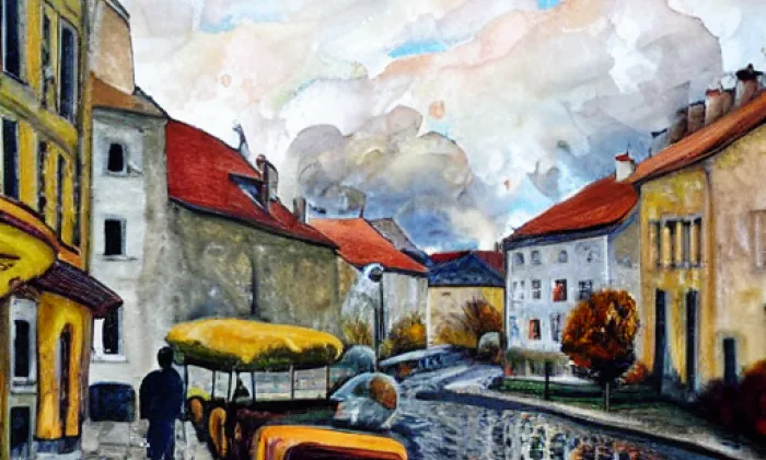 Loretánská – autumn