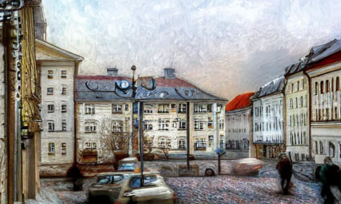 Loretánská – spring