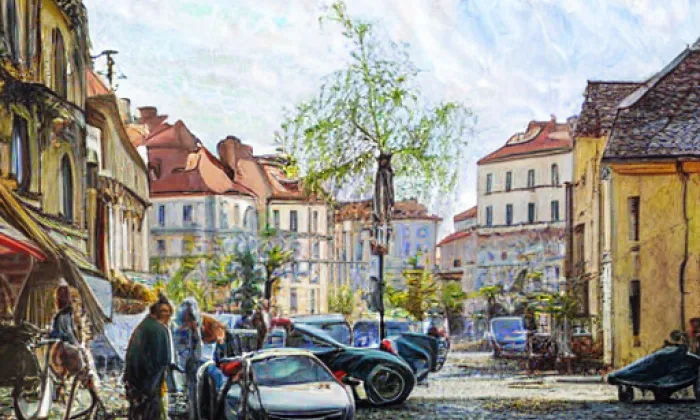 Loretánská – summer