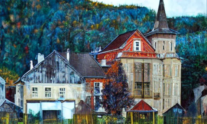 Loučovice – autumn