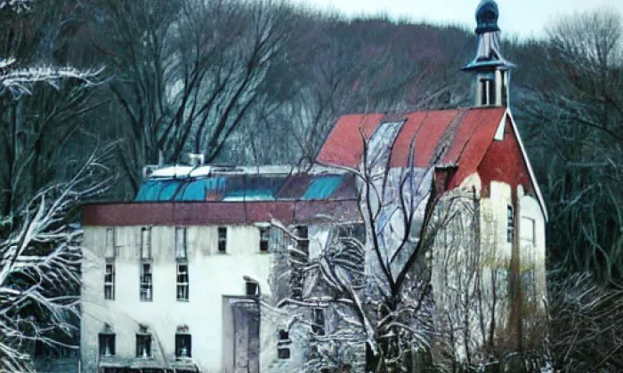 Loučovice – winter