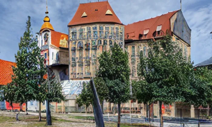 Loucký klášter – podzim