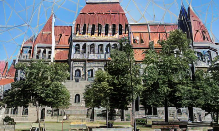 Loucký klášter – zima