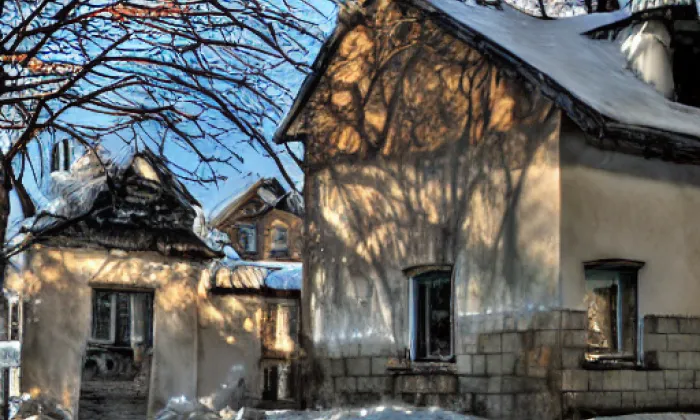 Mšecký zámek – winter