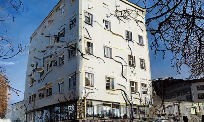 Müllerova vila – zima