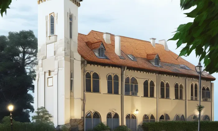 Místodržitelský letohrádek – noc