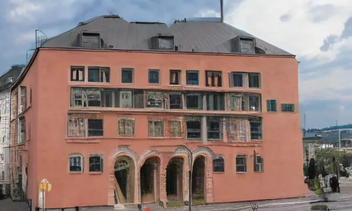 Městský dům kultury Sokolov – noc