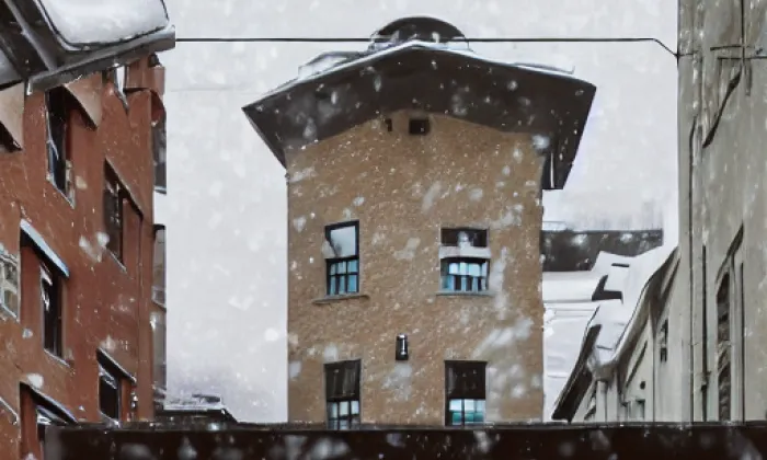Městské opevnění (Litomyšl-Město) – zima