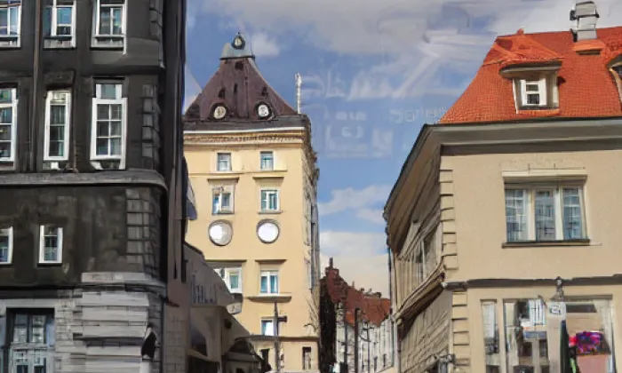 Městské opevnění ve Slaném – noc