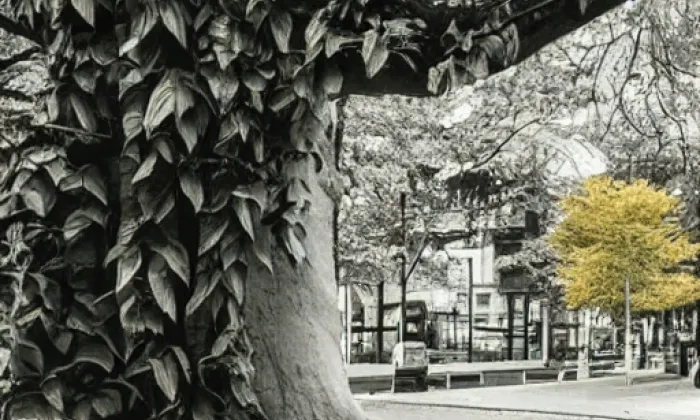Městský park v České Lípě – podzim