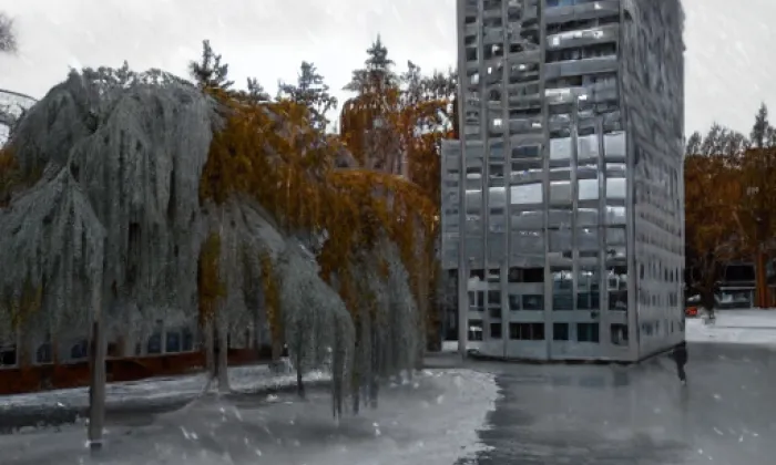 Mahlerovy sady – winter