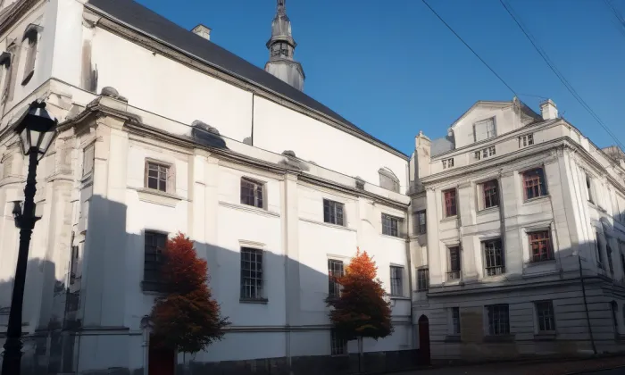 Mariánský morový sloup – autumn