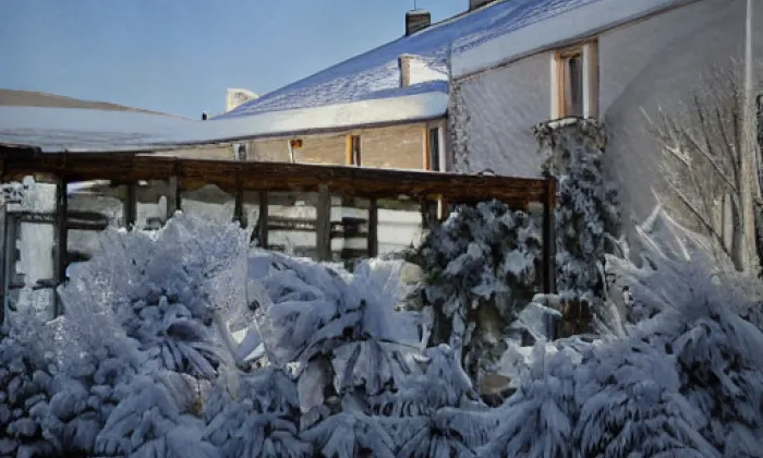 Mariánský most – winter