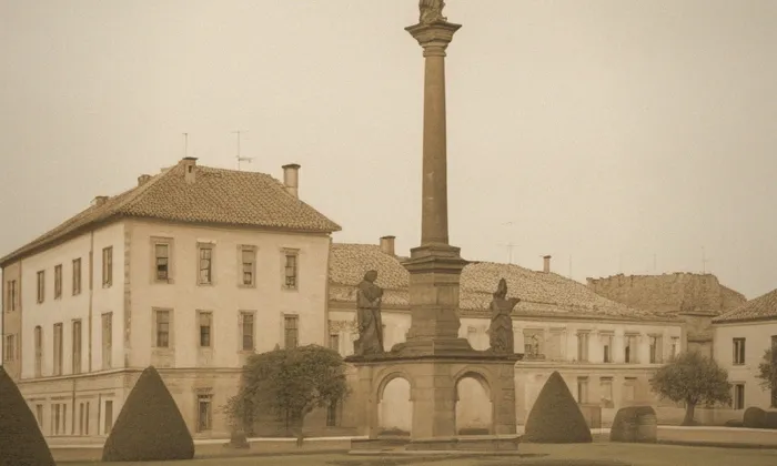 Mariánský sloup (Nový Bydžov) – historická rekonstrukce