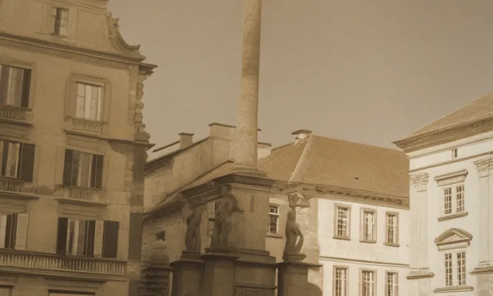 Mariánský sloup (Plzeň) – historická rekonstrukce