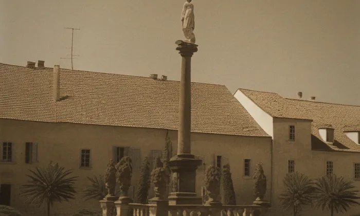 Mariánský sloup v Písku – historická rekonstrukce