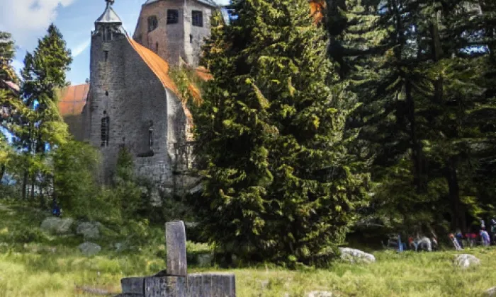 Masarykovy sady (Jaroměř) – léto