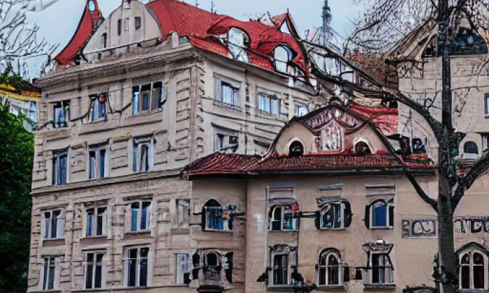 Mattoniho vila – noc