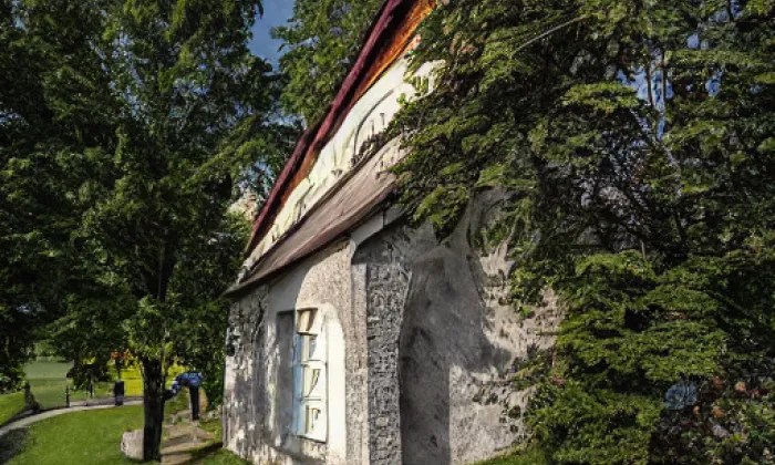 Matzekova kaplička Nanebevstoupení Páně – jaro