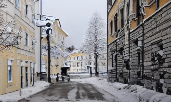 Melantrichova – winter
