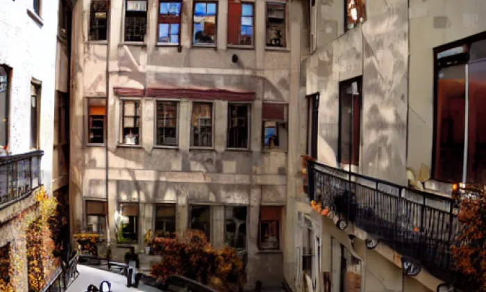 Menhartovský palác – autumn