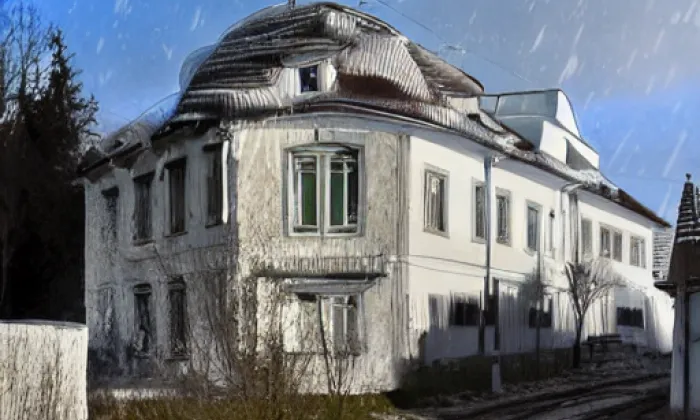 Milčeves – winter