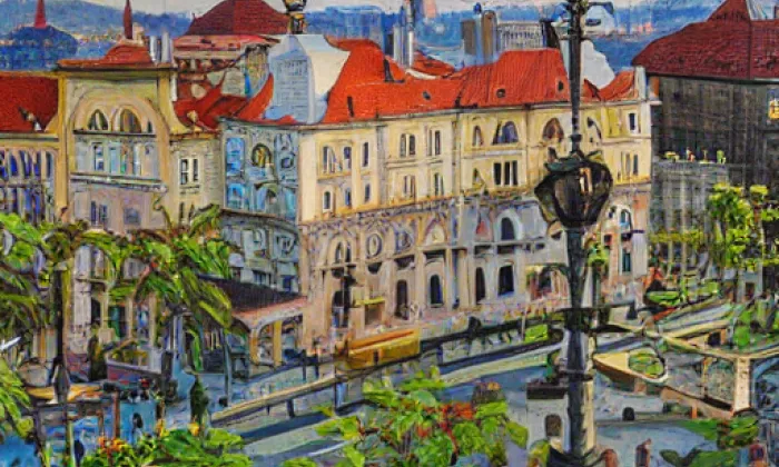 Milady Horákové (Bubeneč) – summer