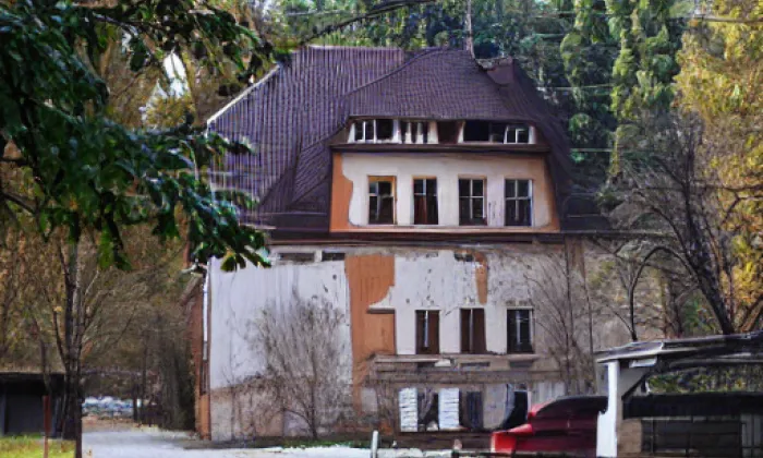 Milešice – winter