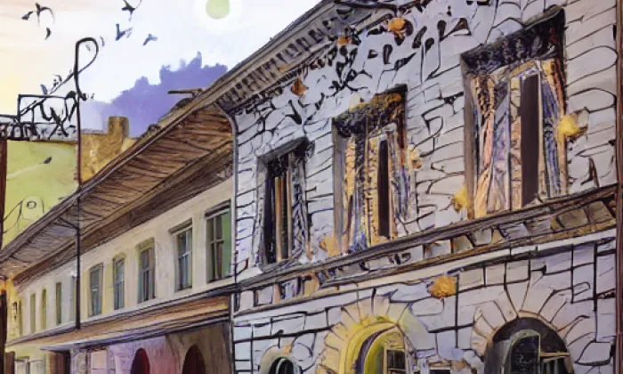 Millesimovský palác v Panské – noc
