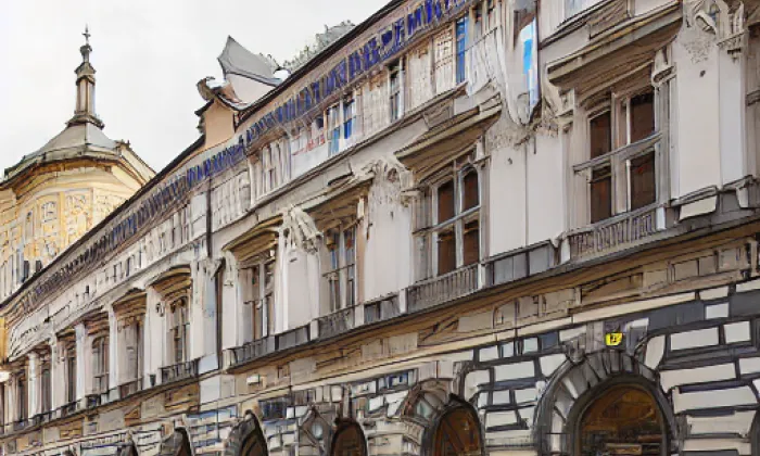 Millesimovský palác v Panské – winter