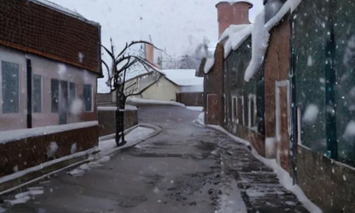 Milovická – winter