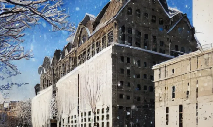 Minoritský klášter ve Znojmě – winter