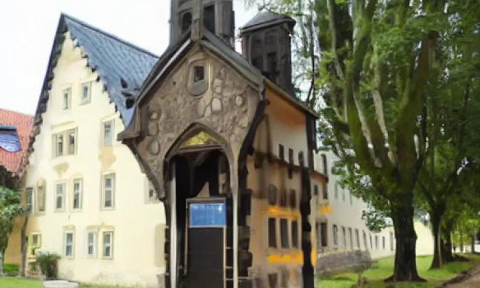 Monastýr svatého Gorazda – autumn