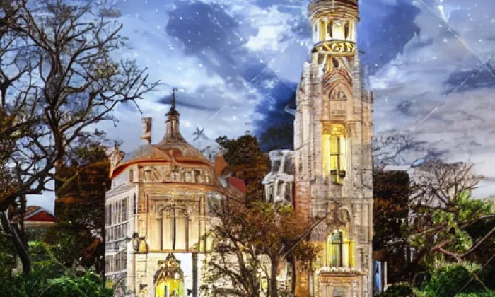 Moravský Krumlov – noc
