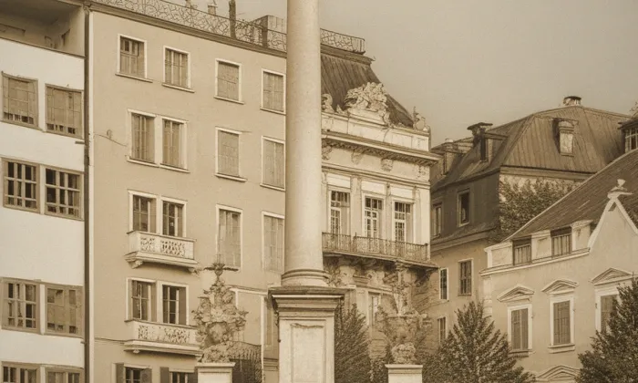 Morový sloup (Brno) – historical