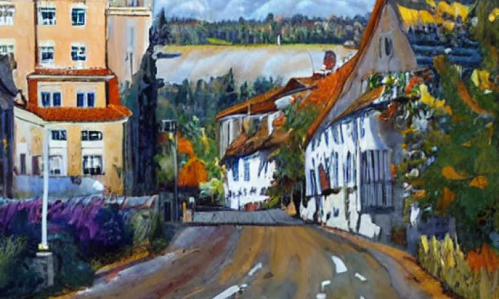 most Miloše Sýkory – podzim