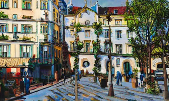 most Miloše Sýkory – léto